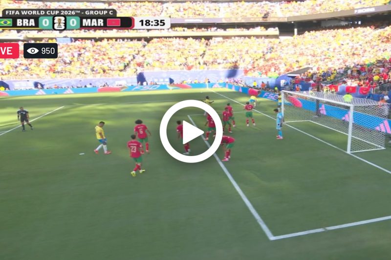 Brazil vs Morocco Live Football Match